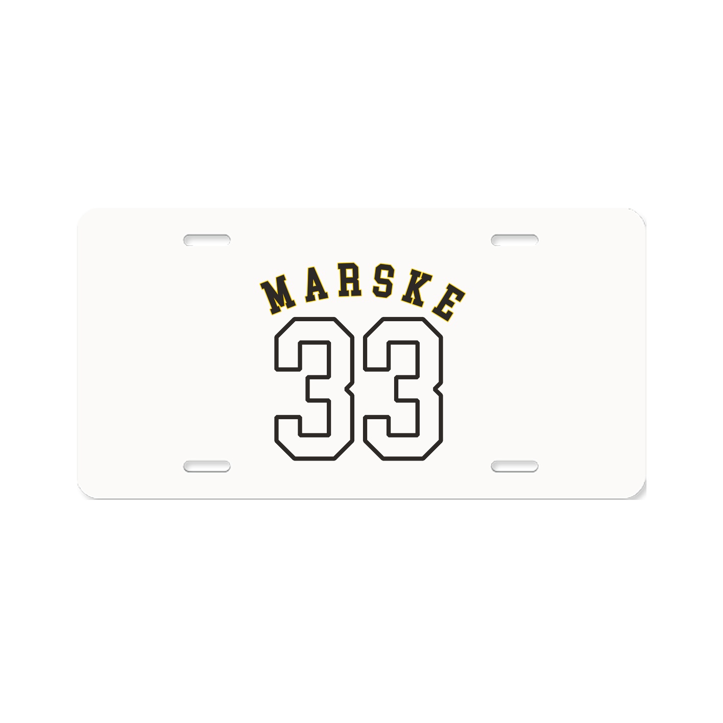 License Plate — Shirsey Arch in Classic