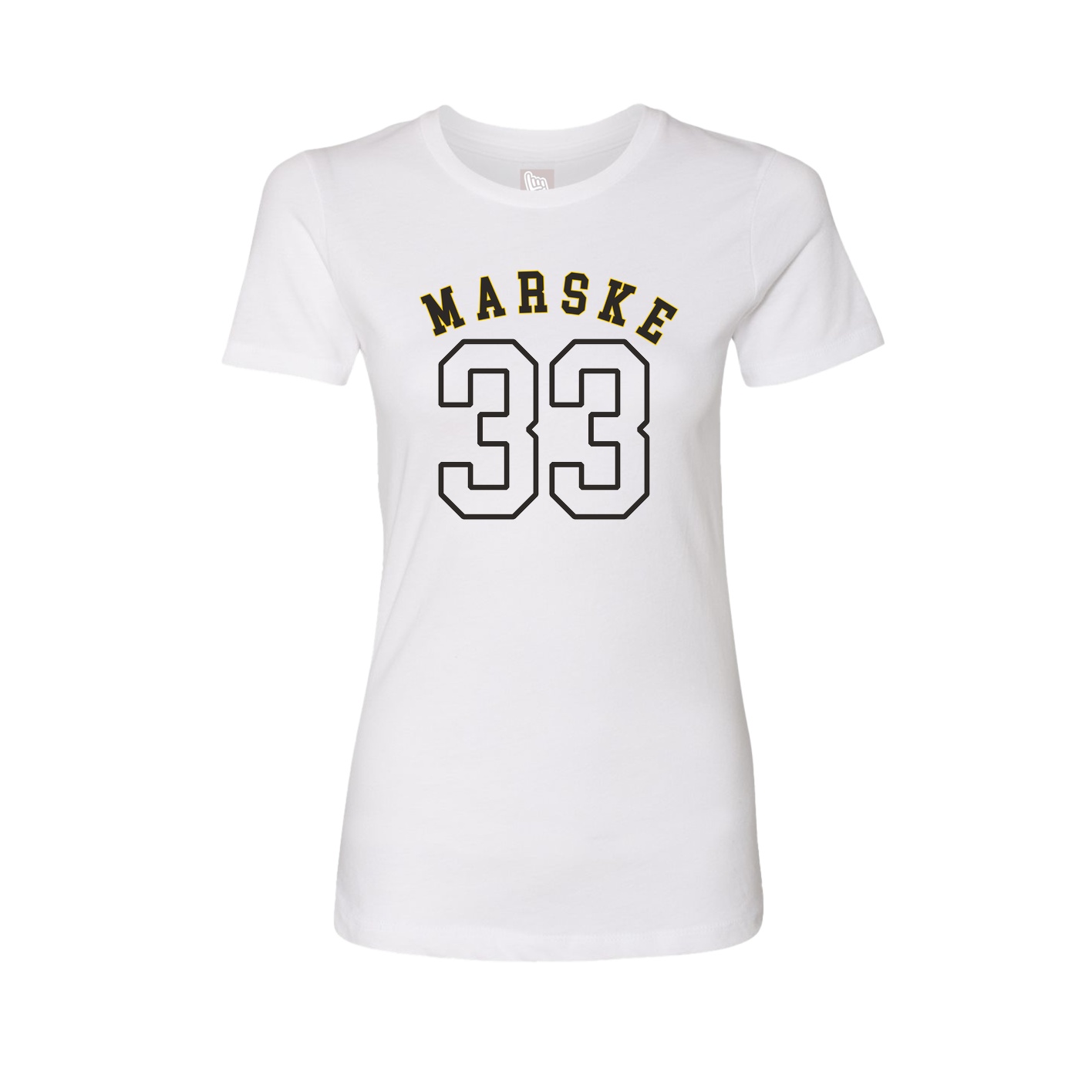 Womens Tee — Shirsey Arch in White