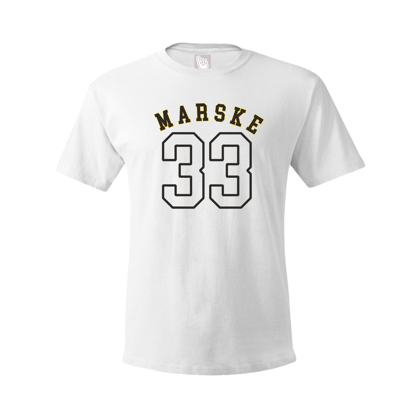 Youth Tee — Shirsey Arch in White