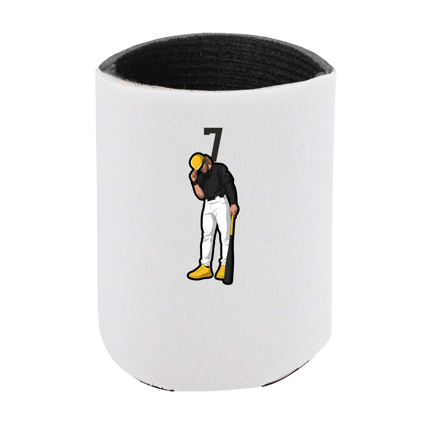 Can Holder — Number Top in White