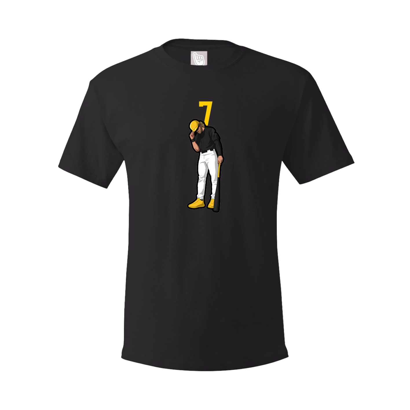 Tee — Number Top in Black