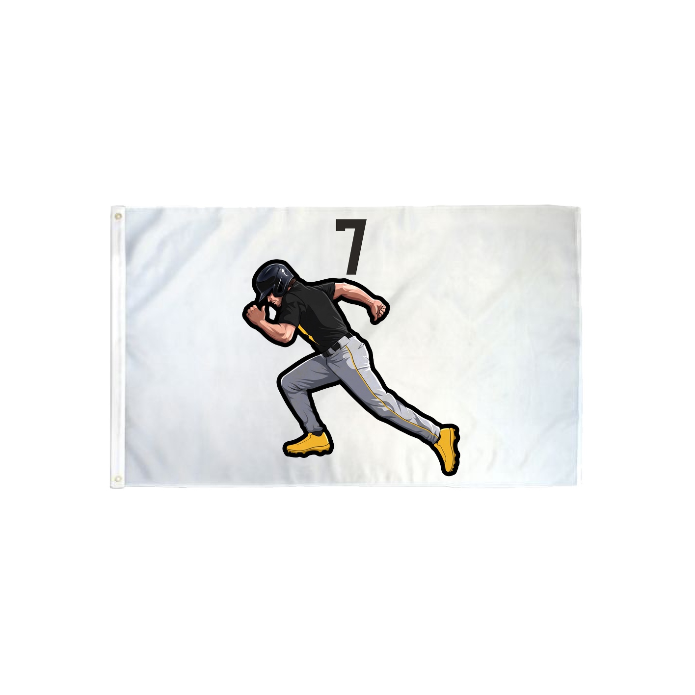3x5 Flag — Number Top in Classic