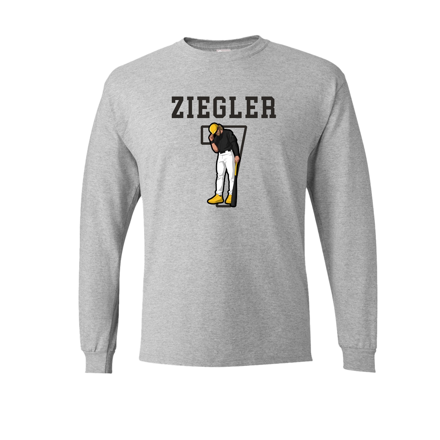 Long Sleeve Tee — Shirsey in Grey