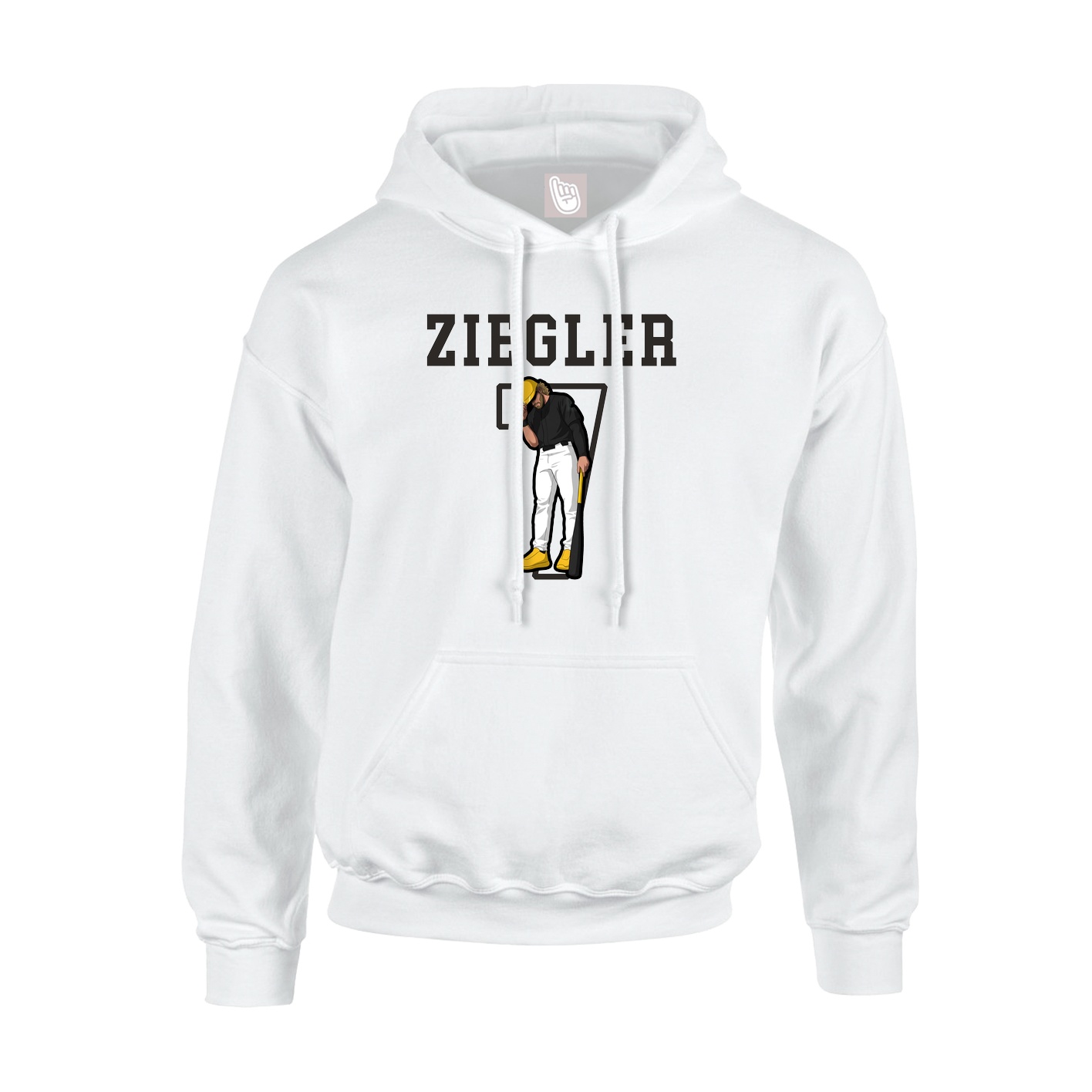 Youth Hoodie — Shirsey in White