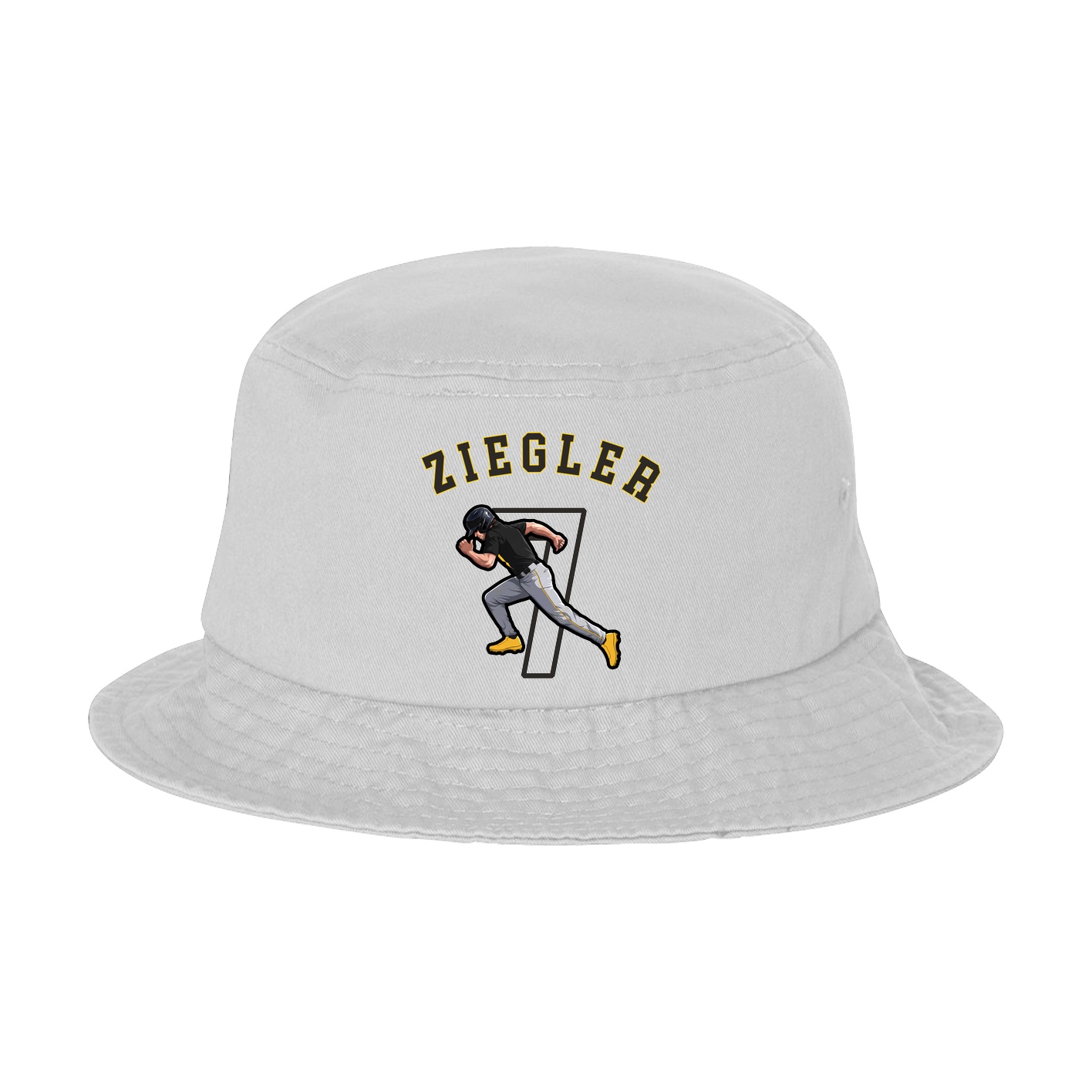 Bucket Cap — Shirsey Arch in White