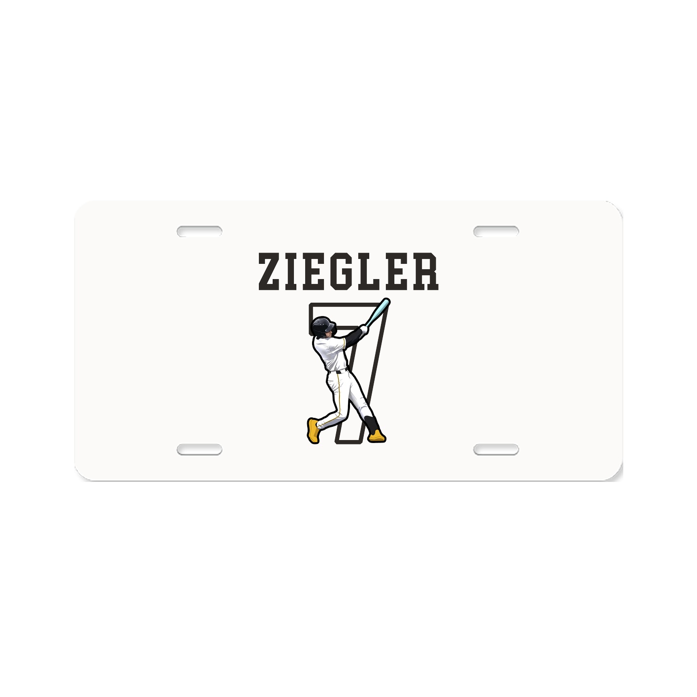 License Plate — Shirsey in Classic