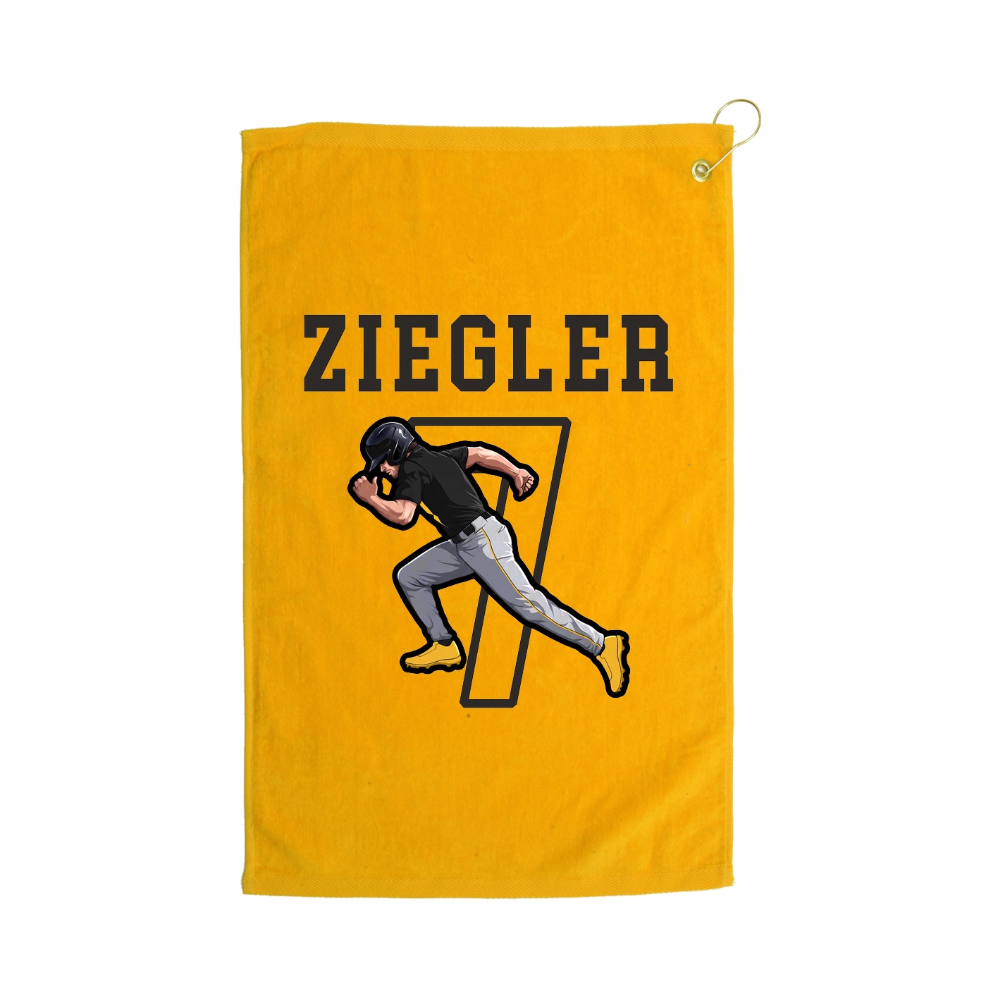 Golf Towel — Shirsey in Gold