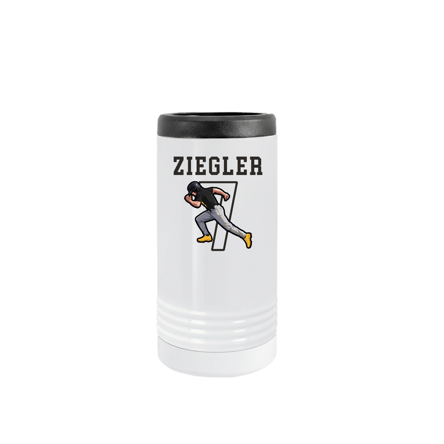 Slim Beverage Holder — Shirsey in White