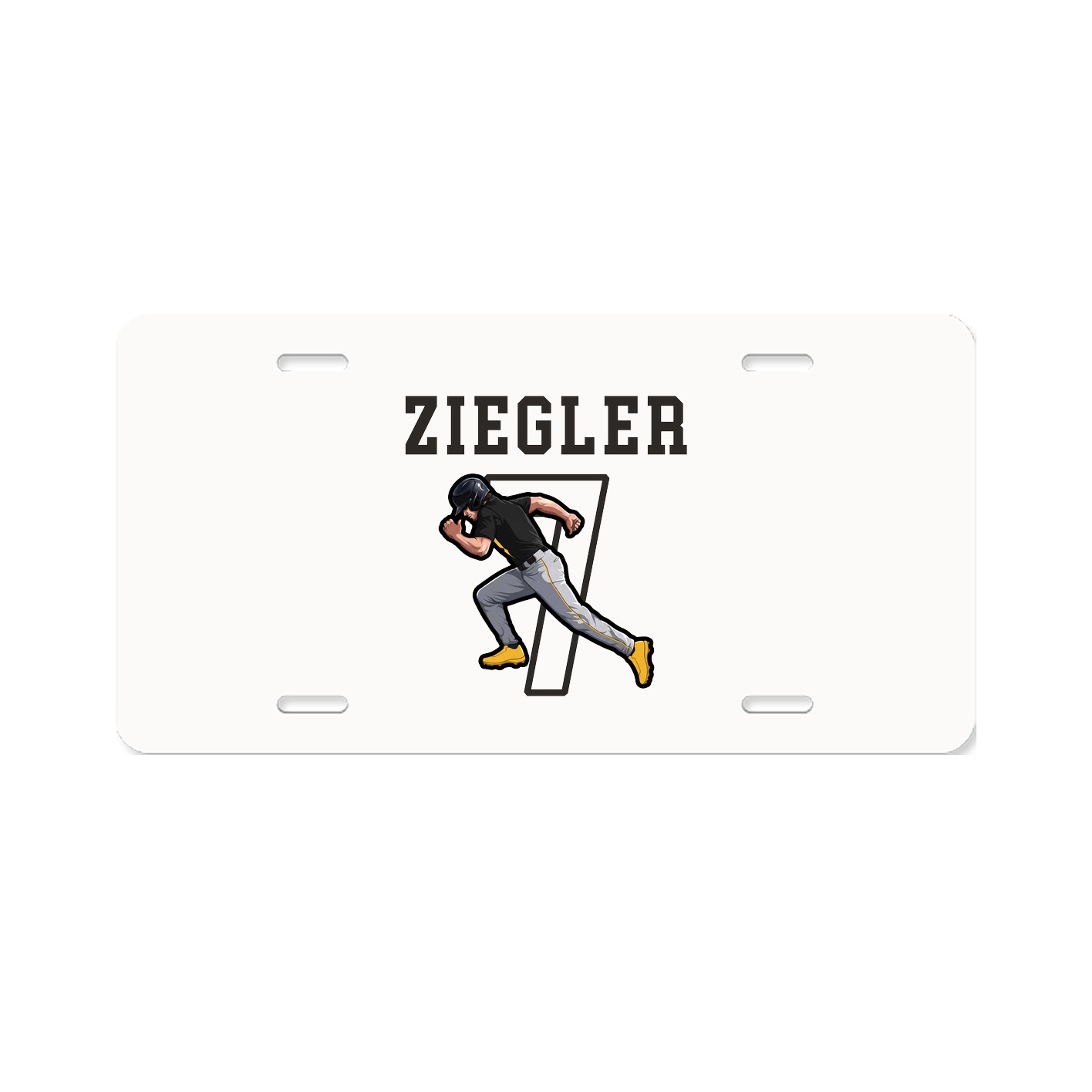 License Plate — Shirsey in Classic