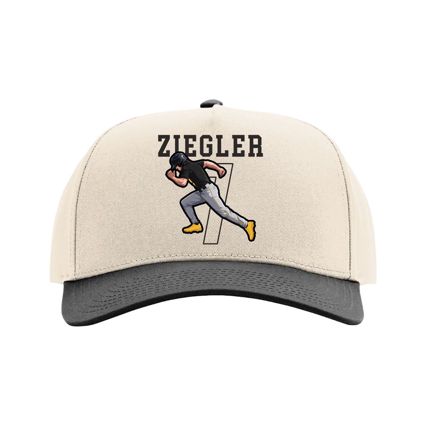 Full Fabric Five-Panel Champ Cap
