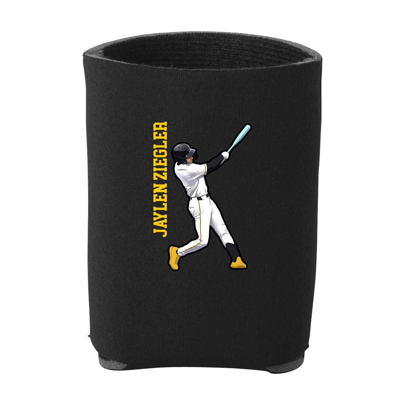 Can Holder — Name Vertical in Black
