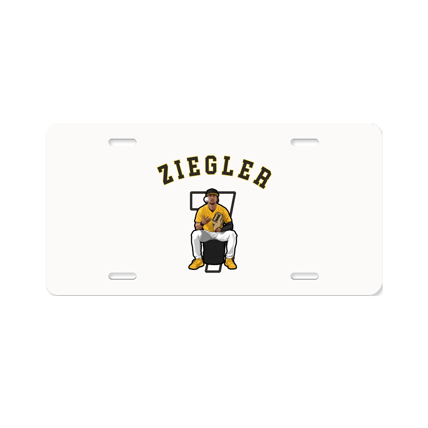 License Plate — Shirsey Arch in Classic