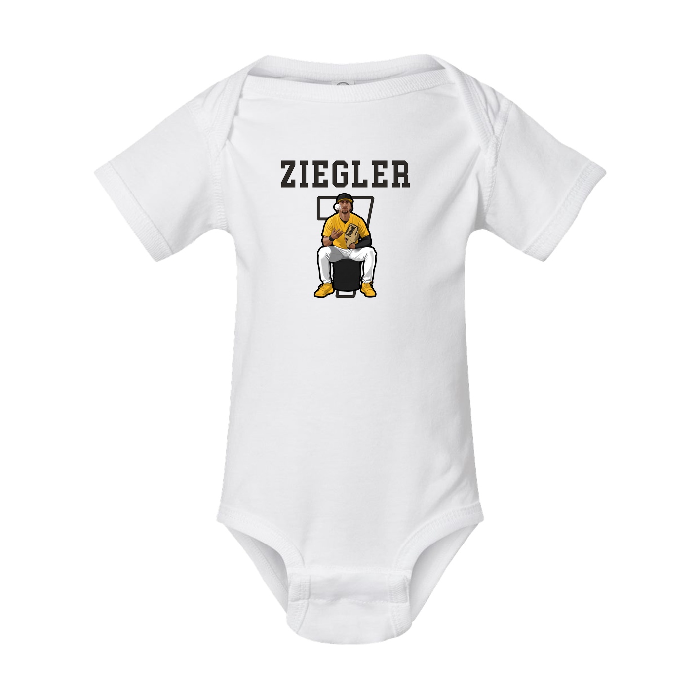 Baby Onesie — Shirsey in White