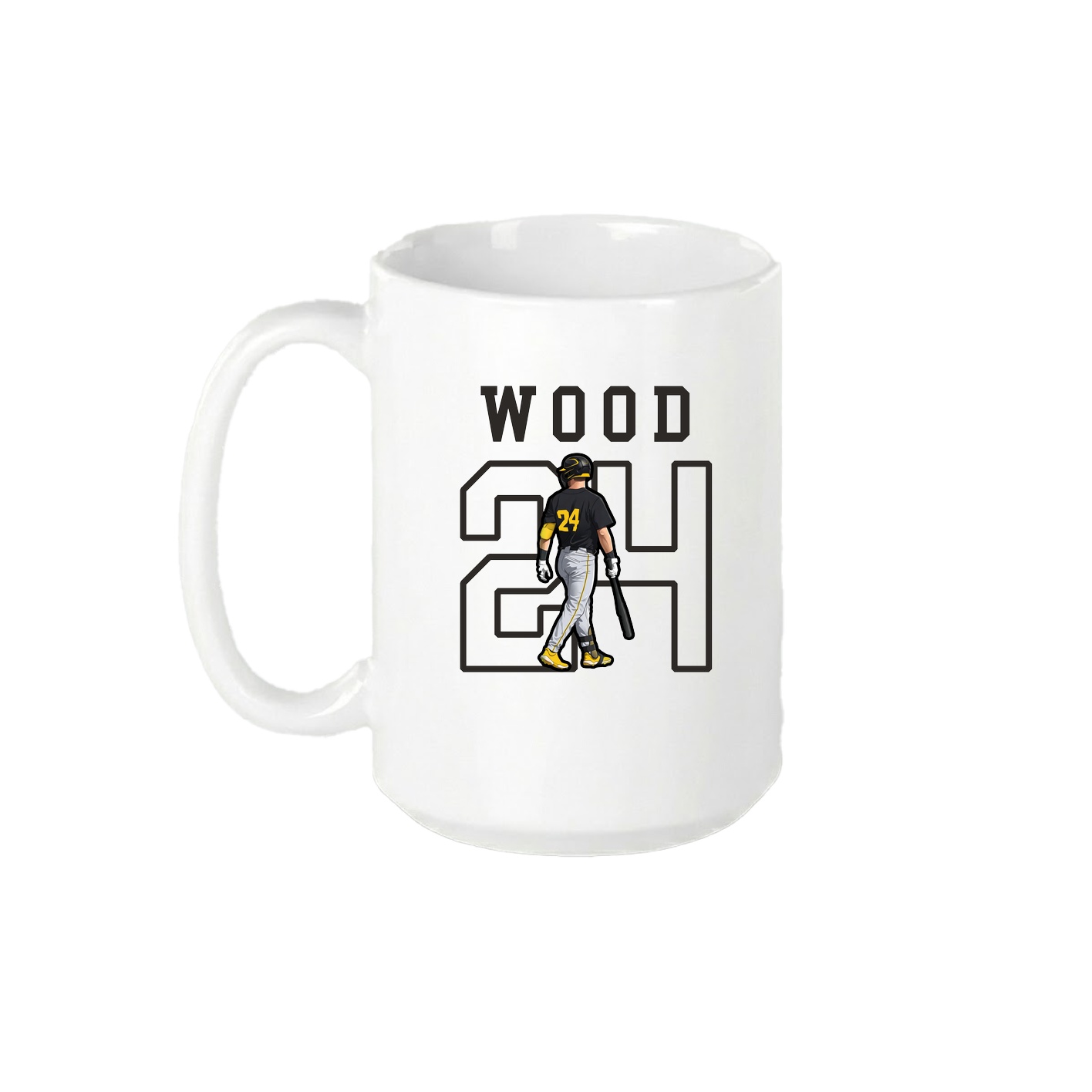 15oz Coffee Mug — Shirsey in White