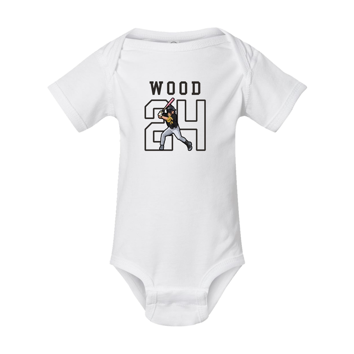 Baby Onesie — Shirsey in White