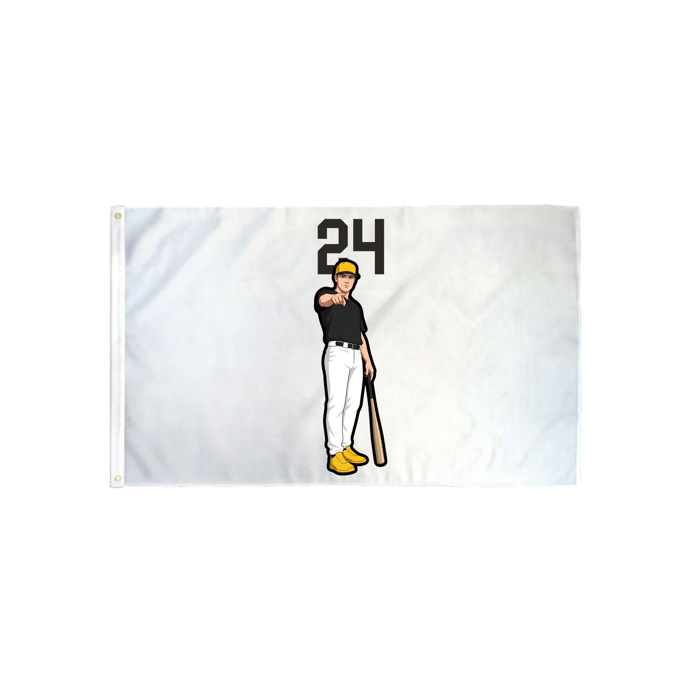 3x5 Flag — Number Top in Classic