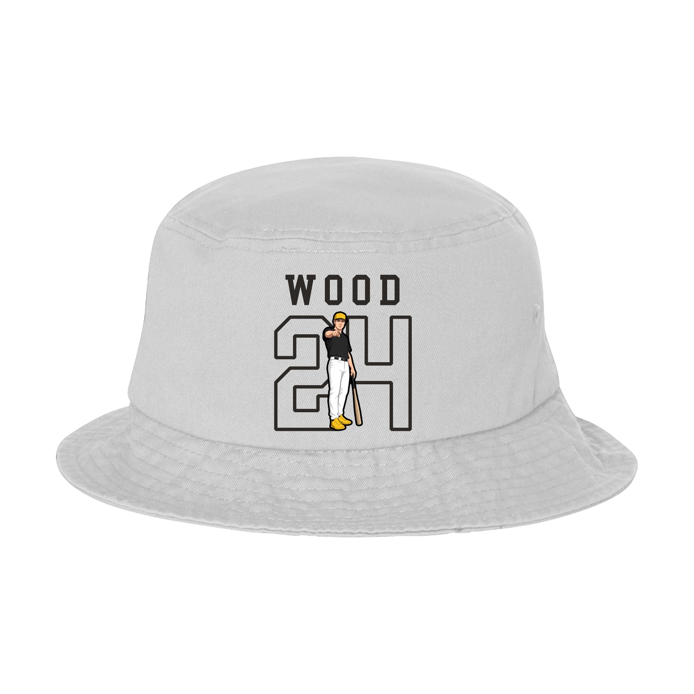 Bucket Cap — Shirsey in White