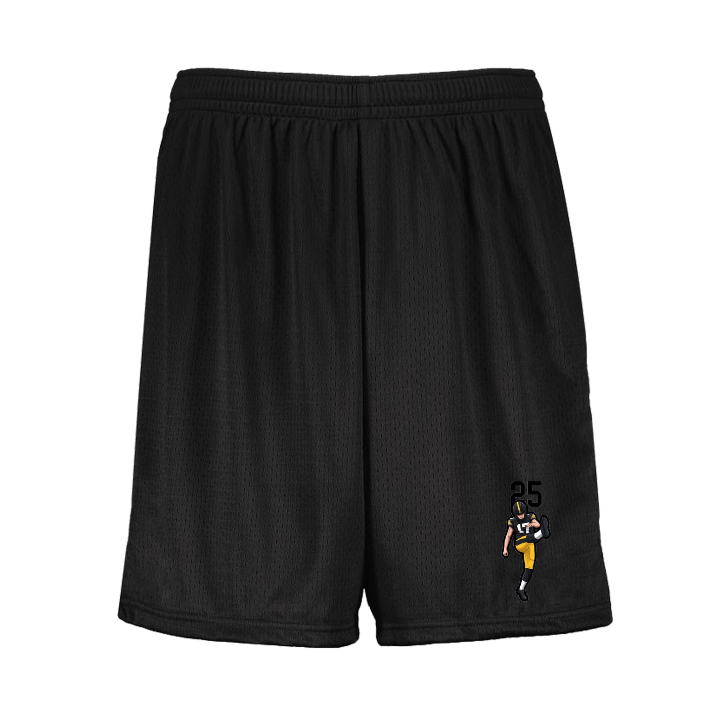 Shorts — Number Top in Black