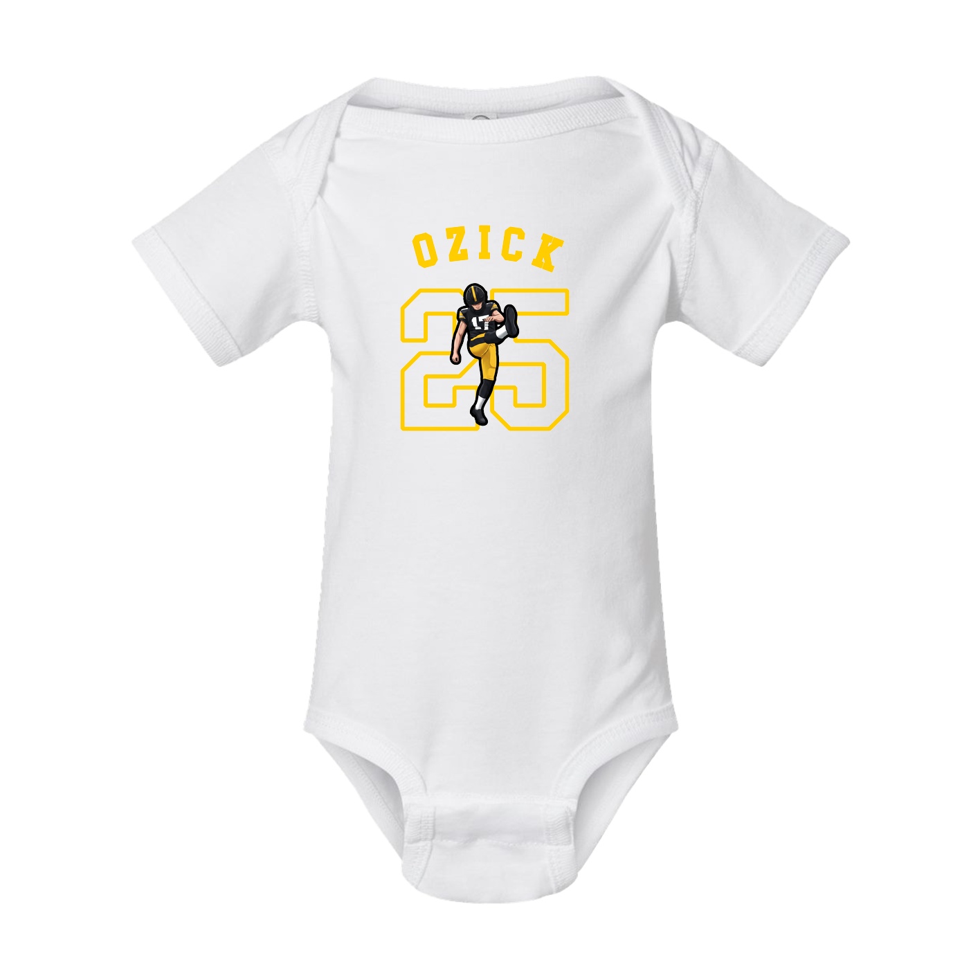 Baby Onesie — Shirsey Arch in White