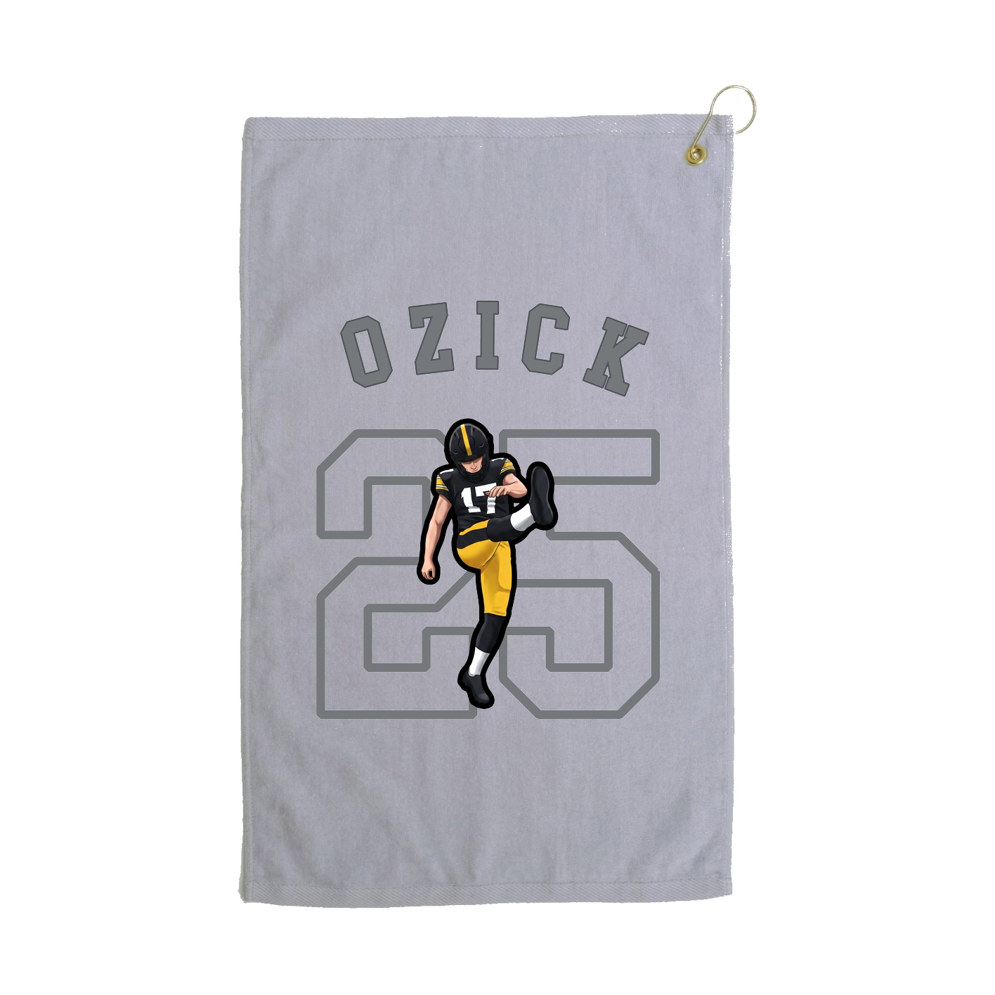 Golf Towel — Shirsey Arch in Grey