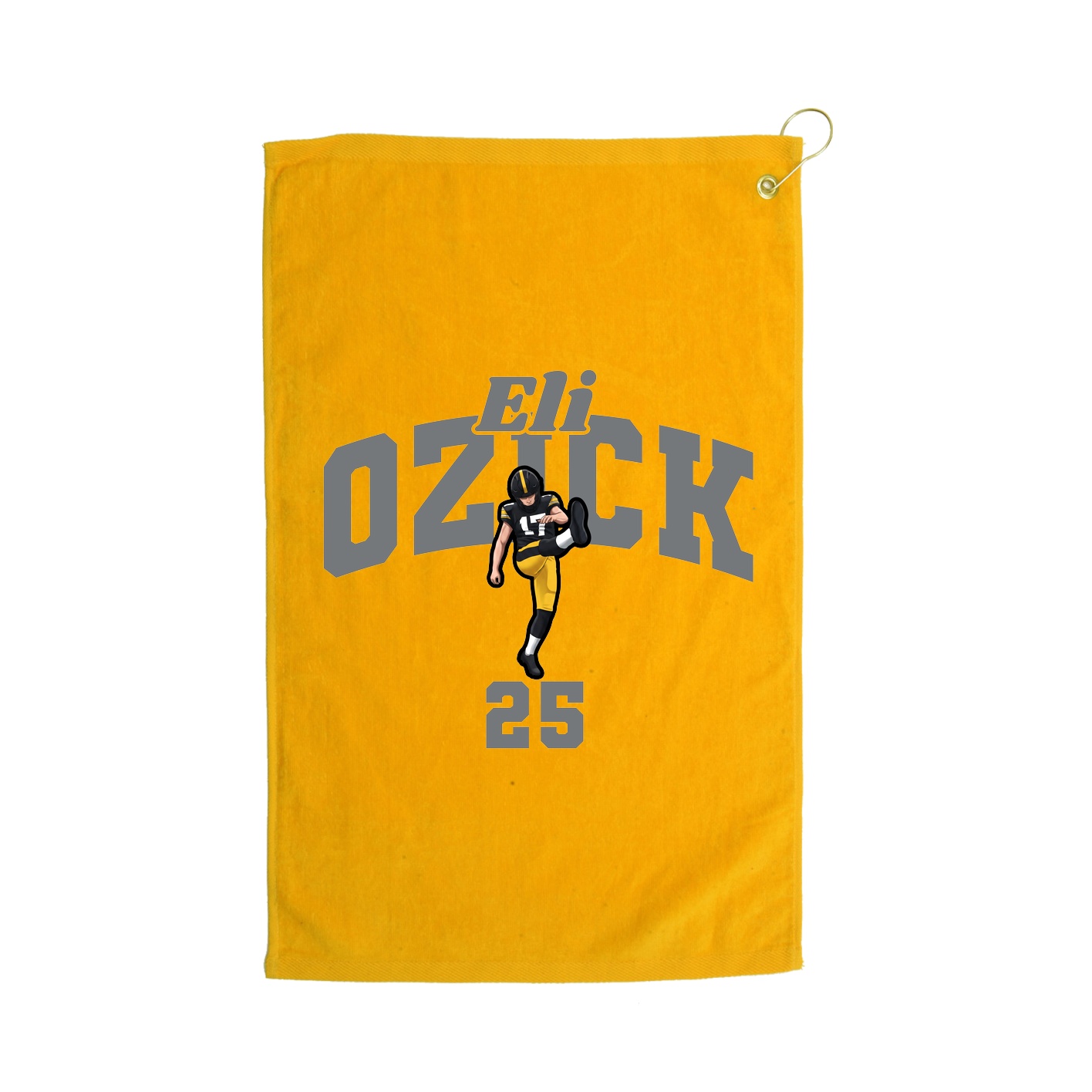 Golf Towel — Signature Arch in Gold