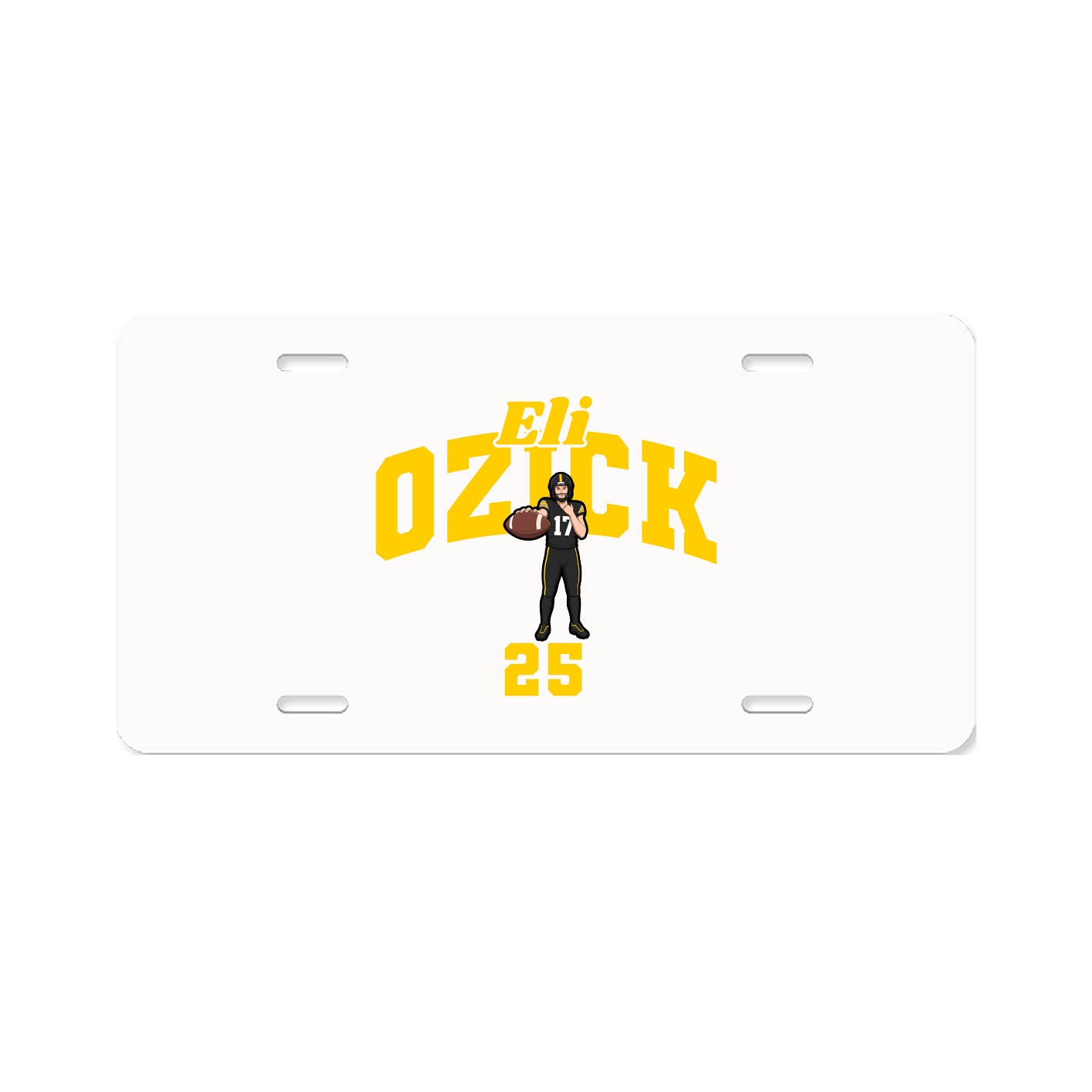 License Plate — Signature Arch in Classic
