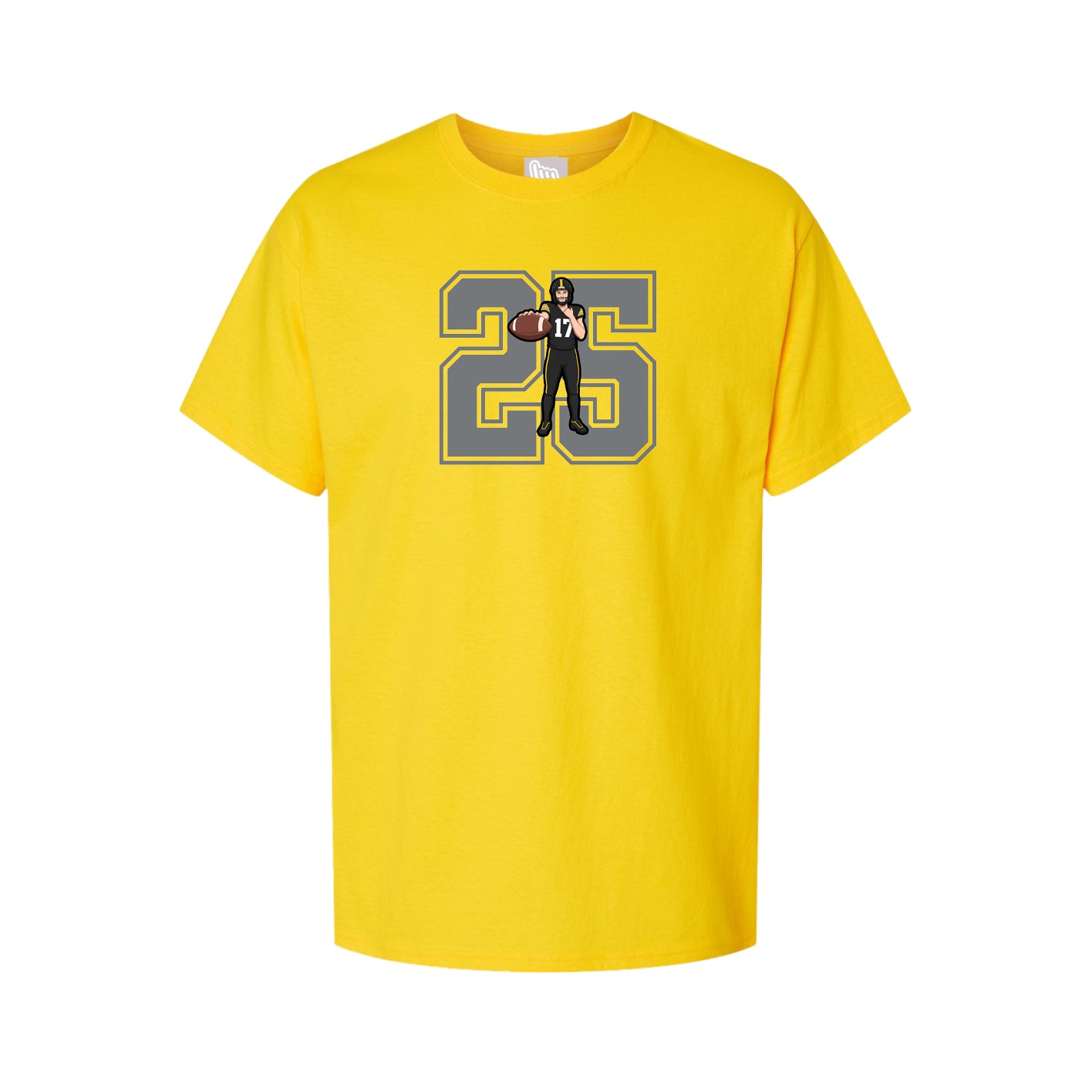 Youth Tee — Number in Gold