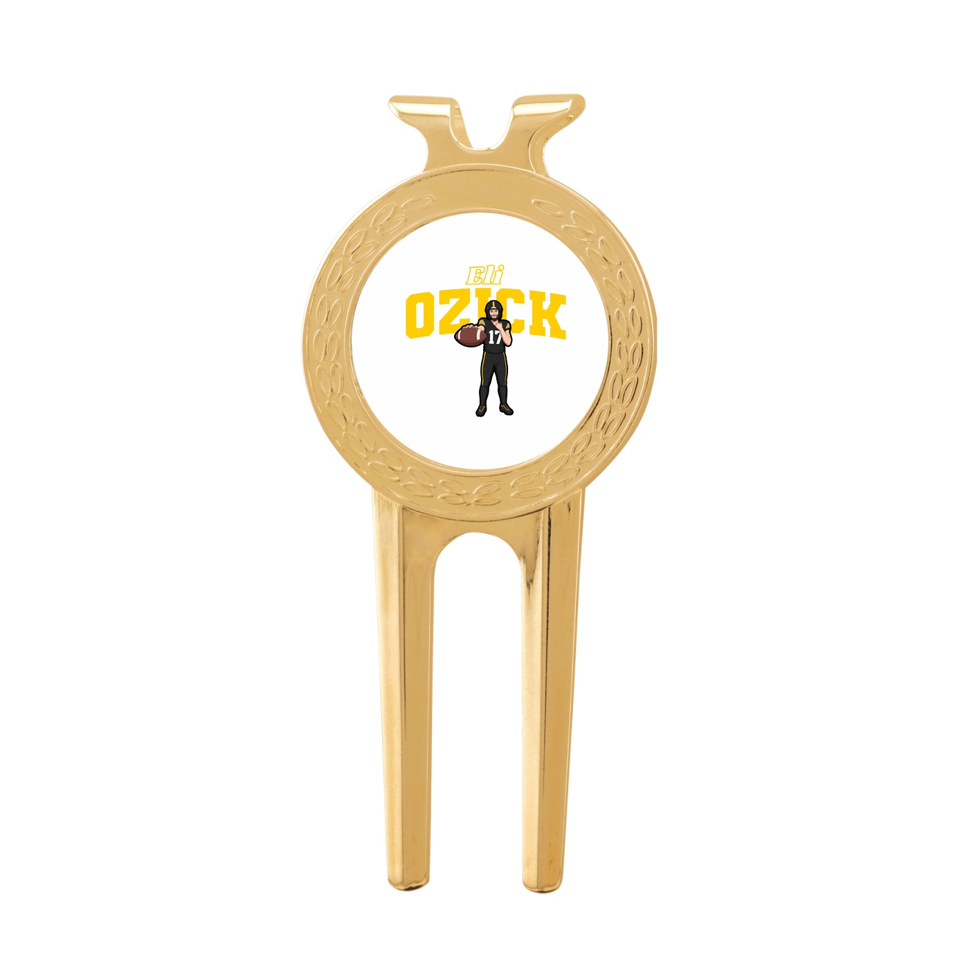 Divot Tool with Ball Marker — Name Arch in Classic