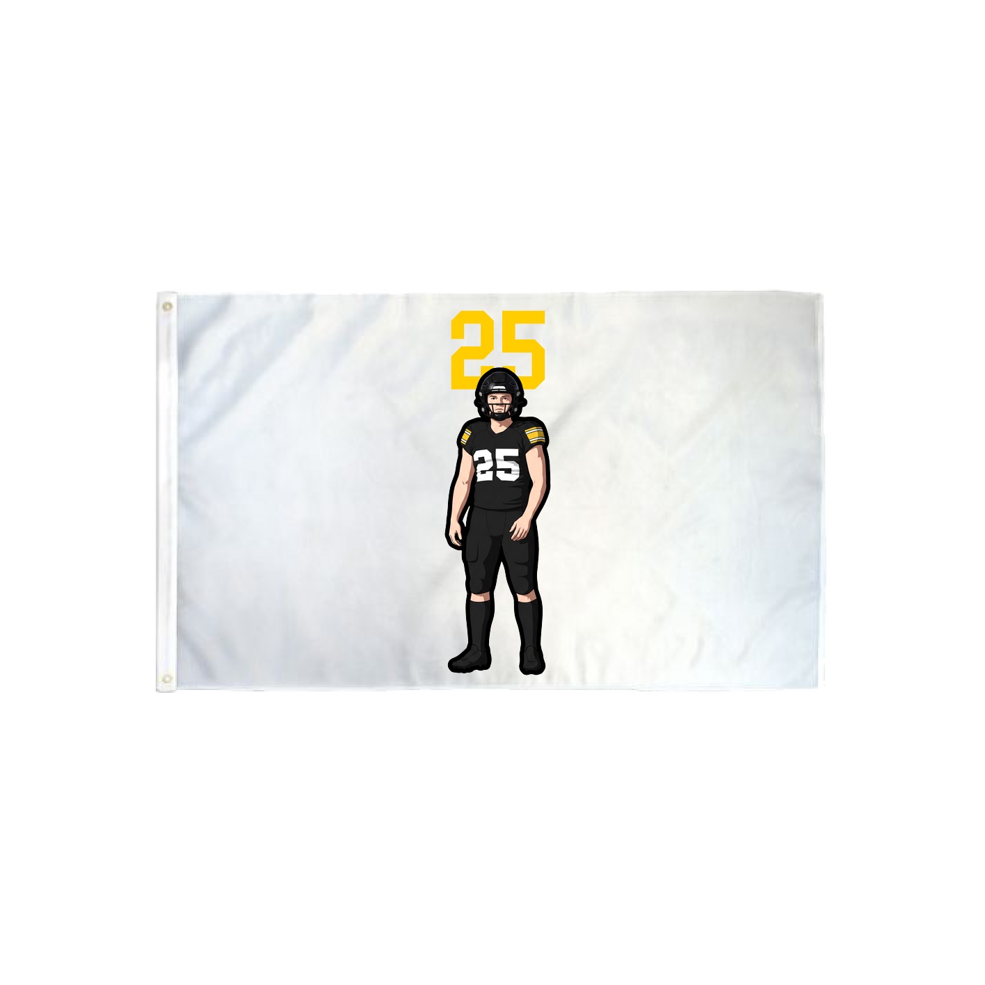 3x5 Flag — Number Top in Classic