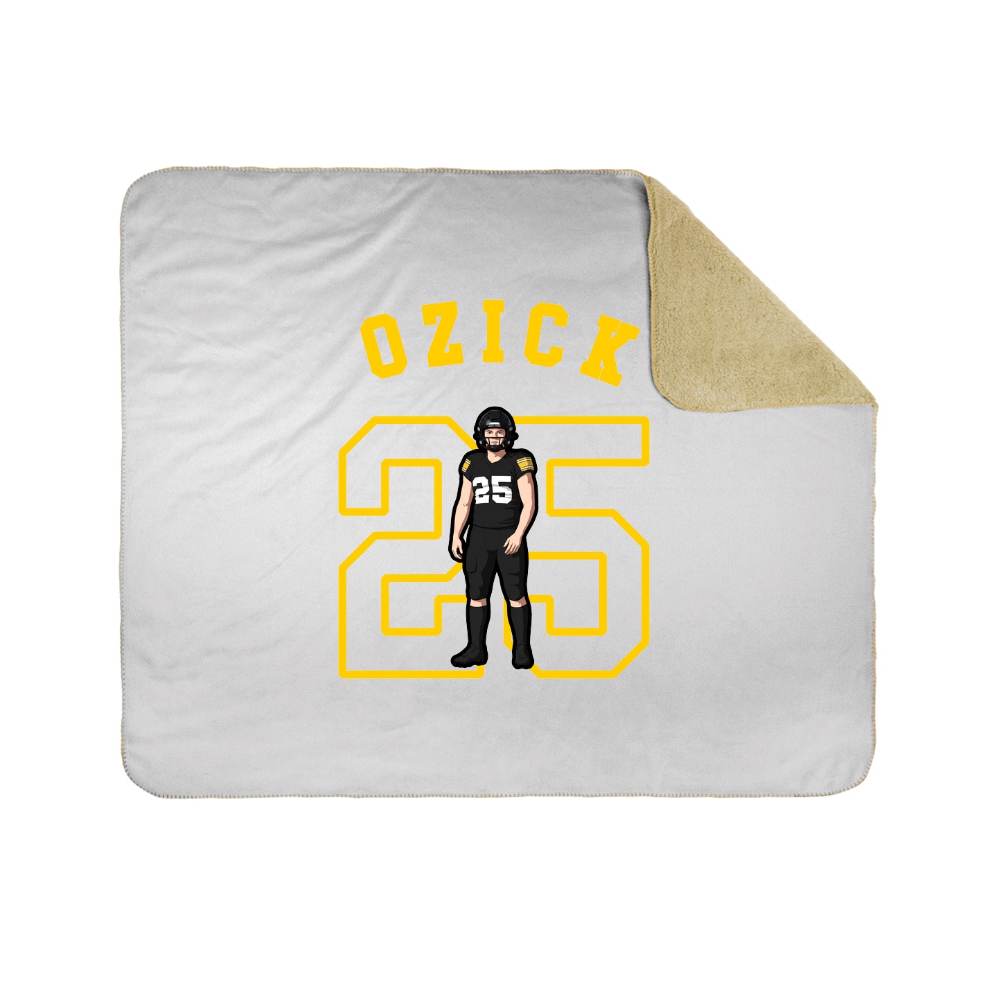 Throw Blanket — Shirsey Arch in White