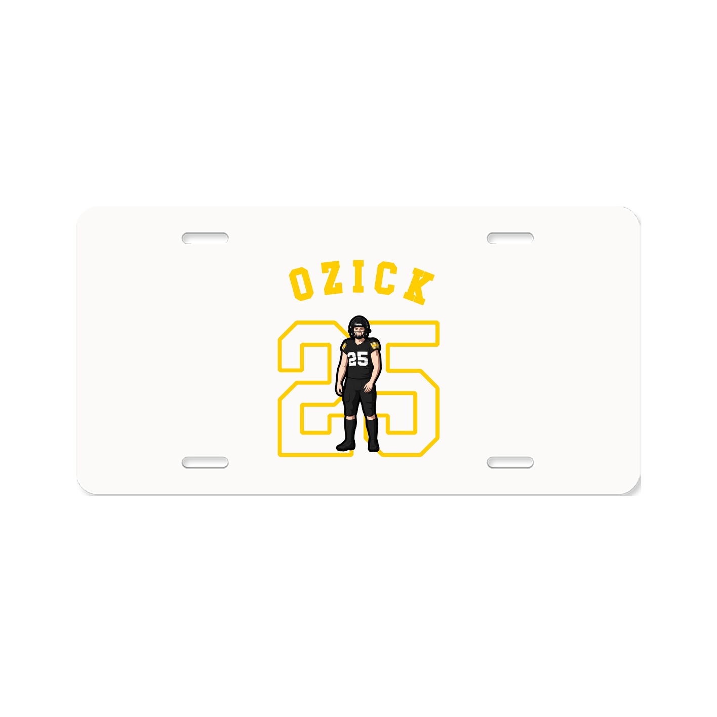 License Plate — Shirsey Arch in Classic