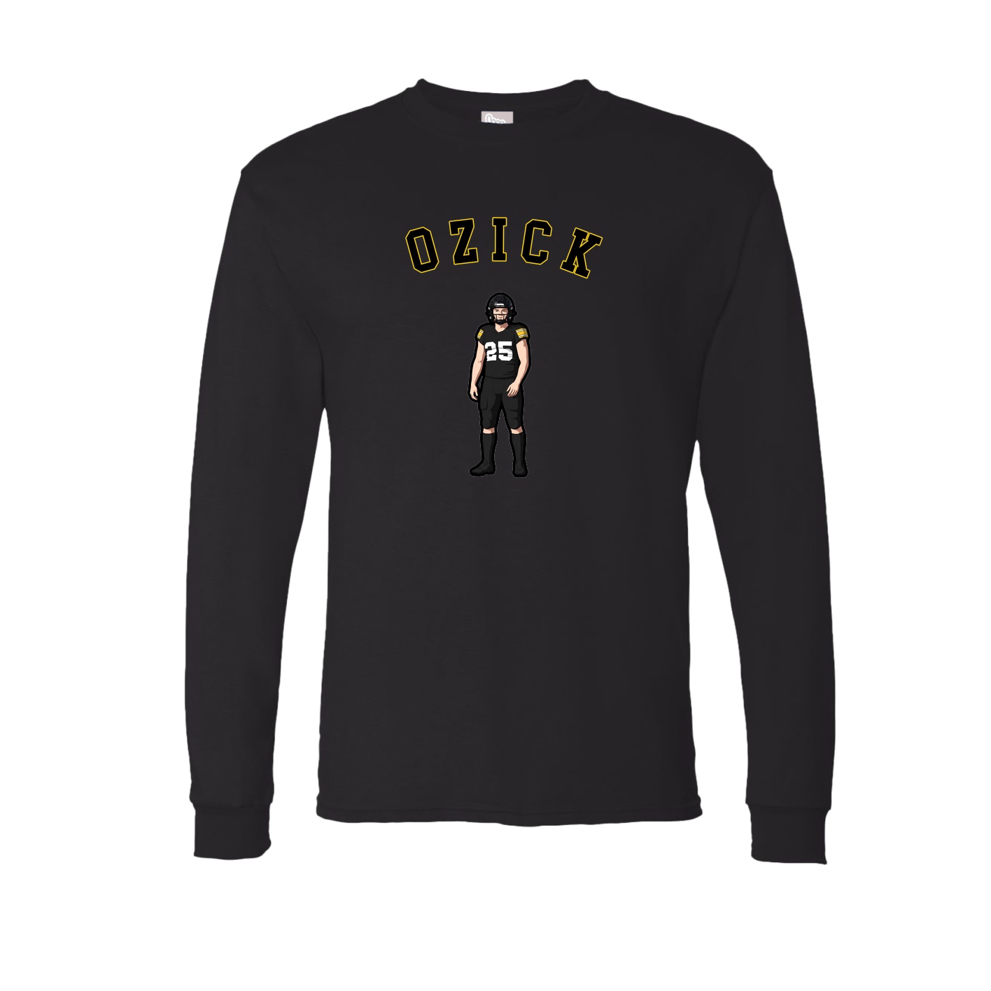 Long Sleeve Tee — Shirsey Arch in Black