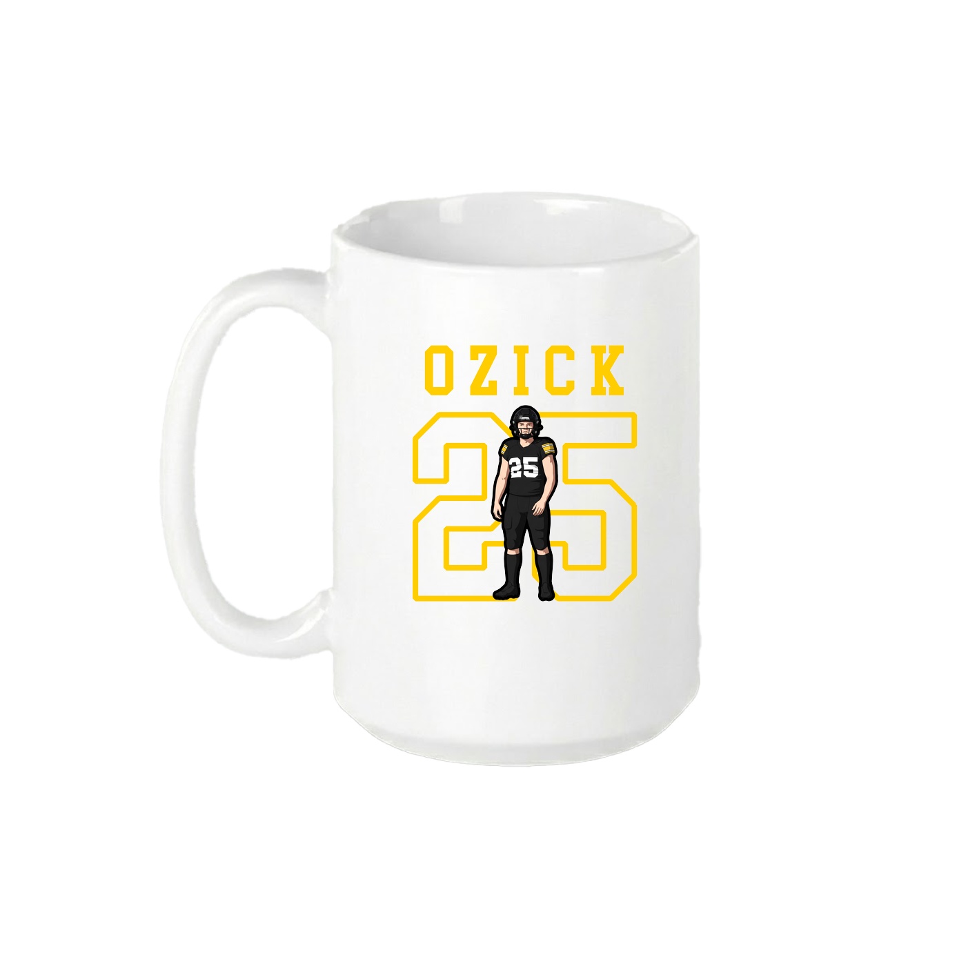 15oz Coffee Mug — Shirsey in White