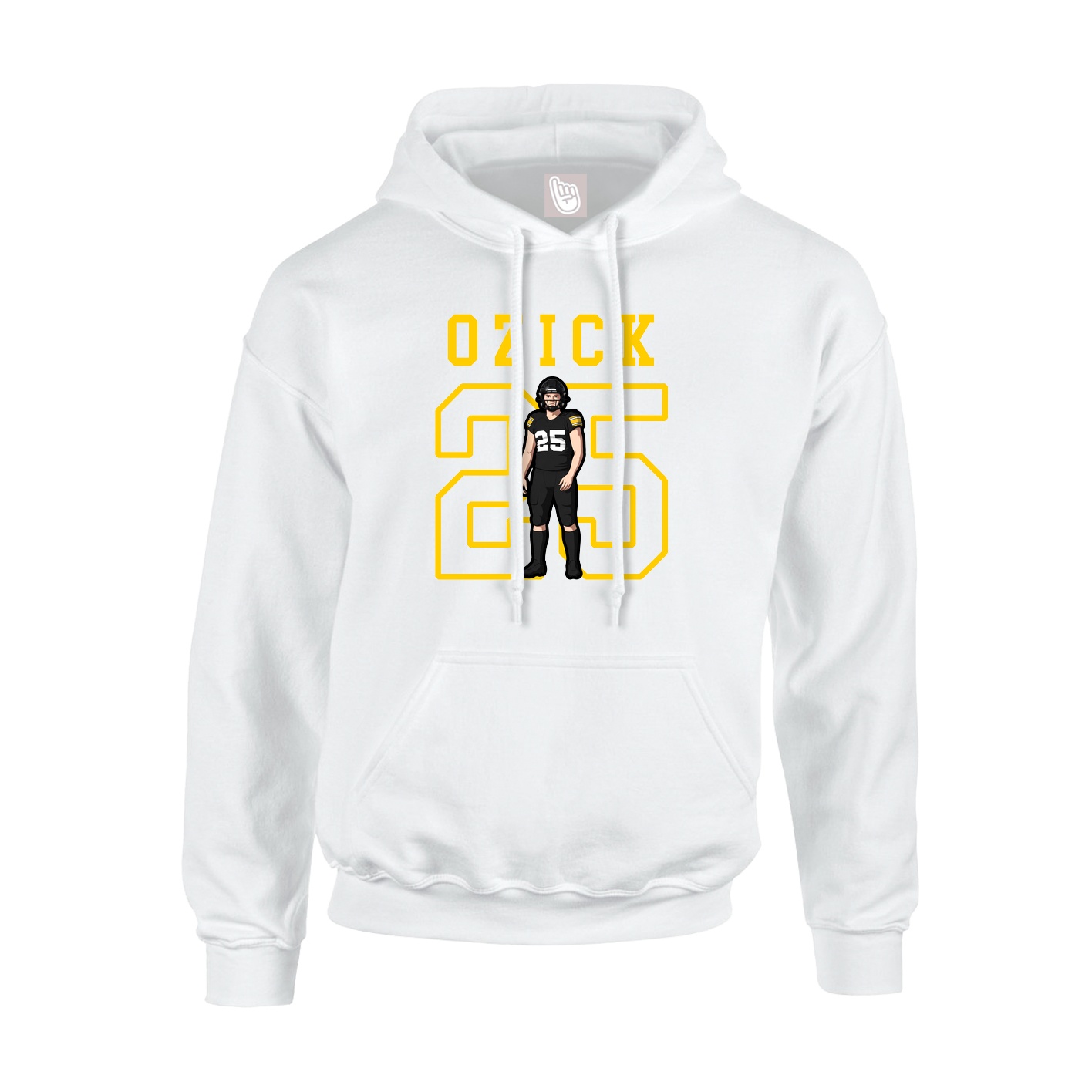Youth Hoodie — Shirsey in White