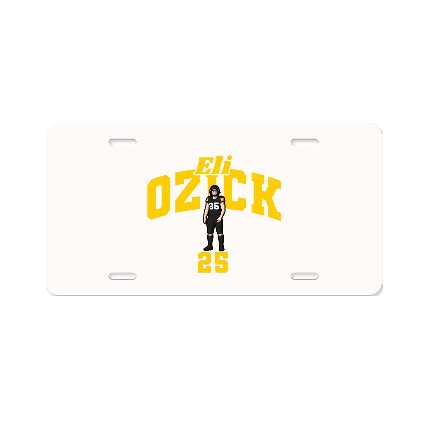 License Plate — Signature Arch in Classic