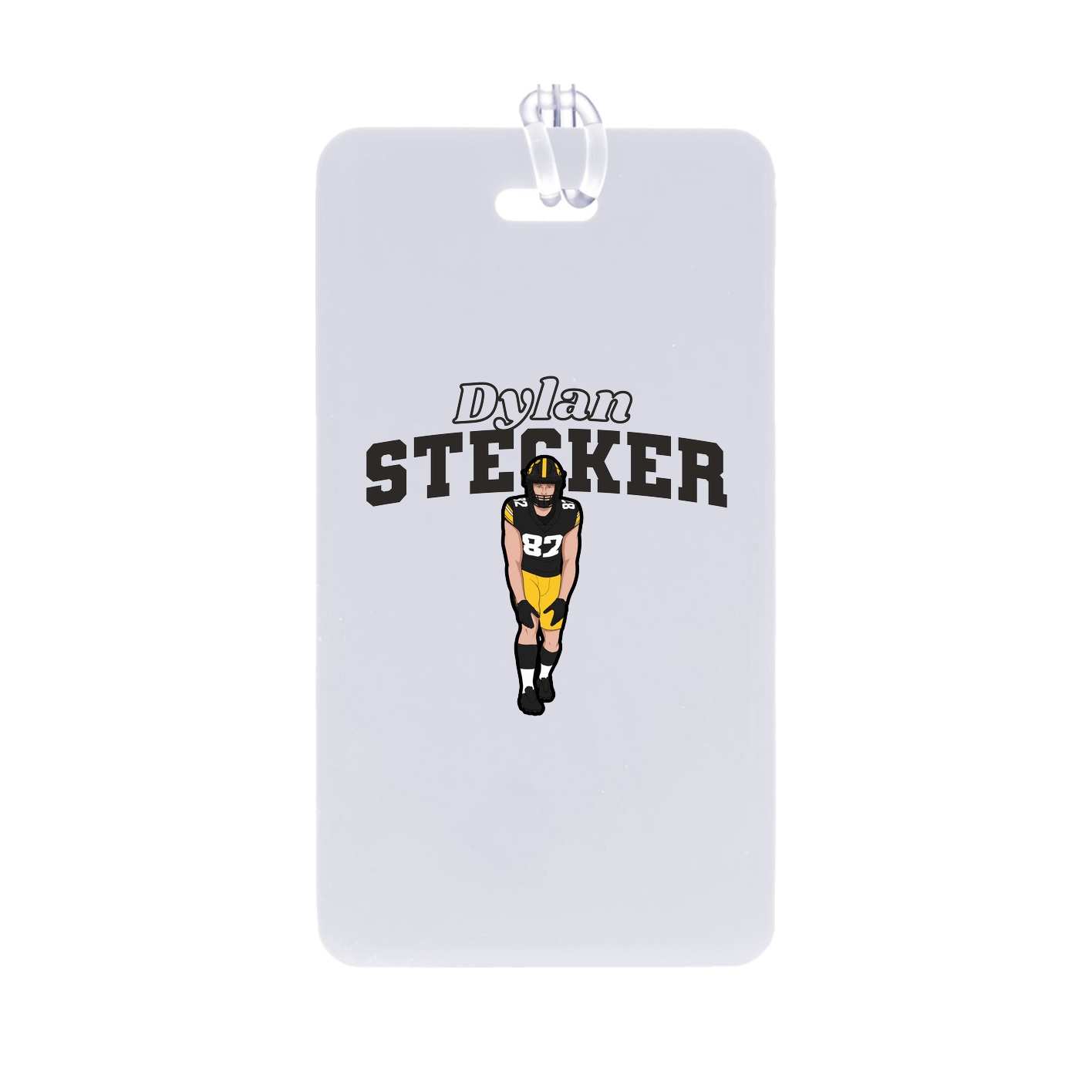 Bag Tag — Name Arch in Classic