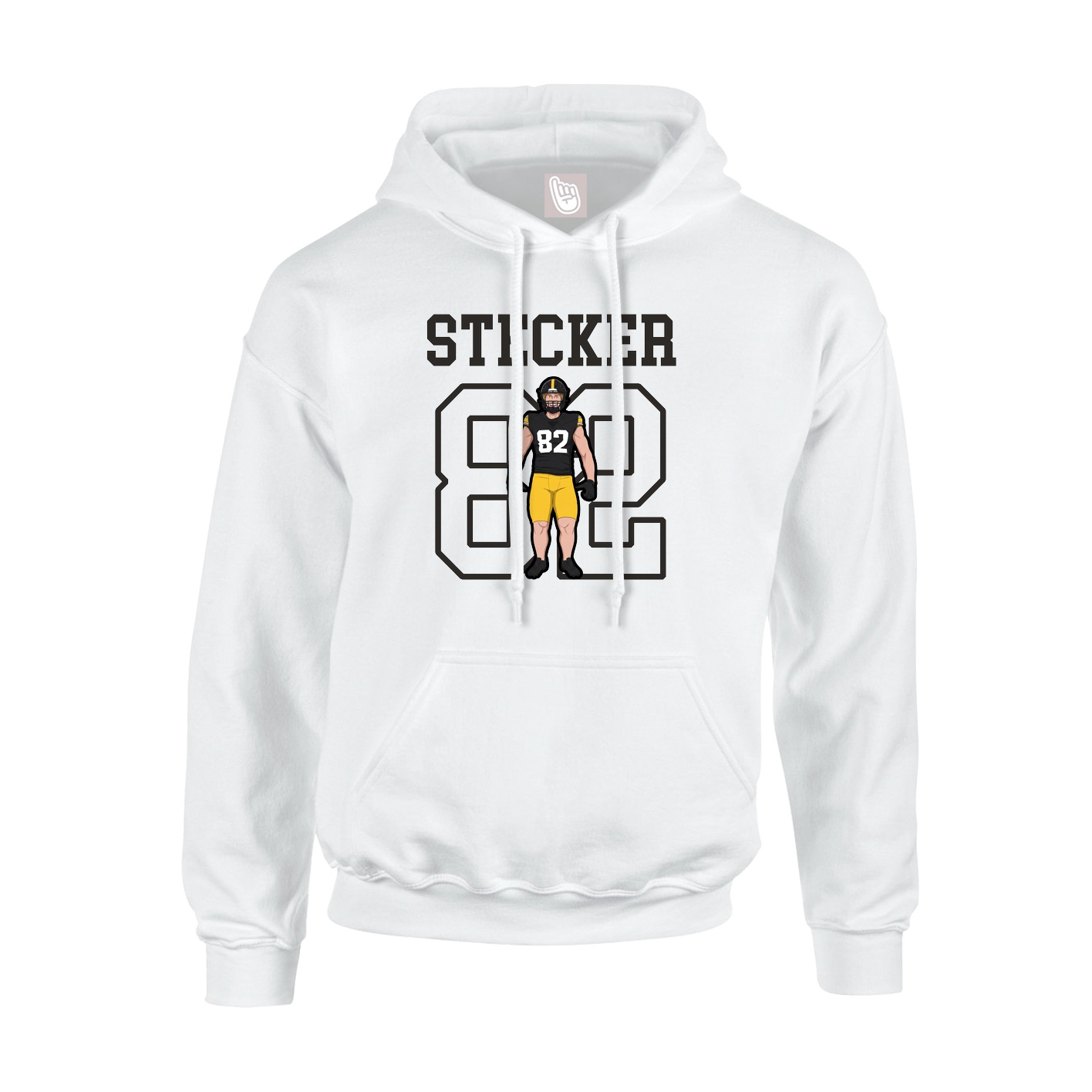 Youth Hoodie — Shirsey in White