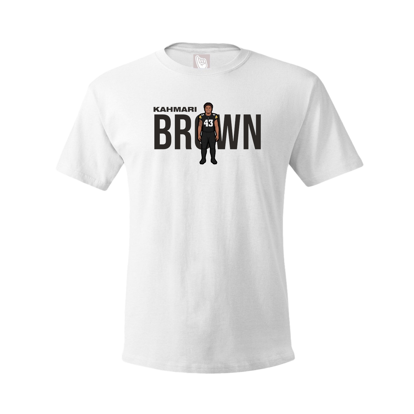 Youth Tee — Player Name in White