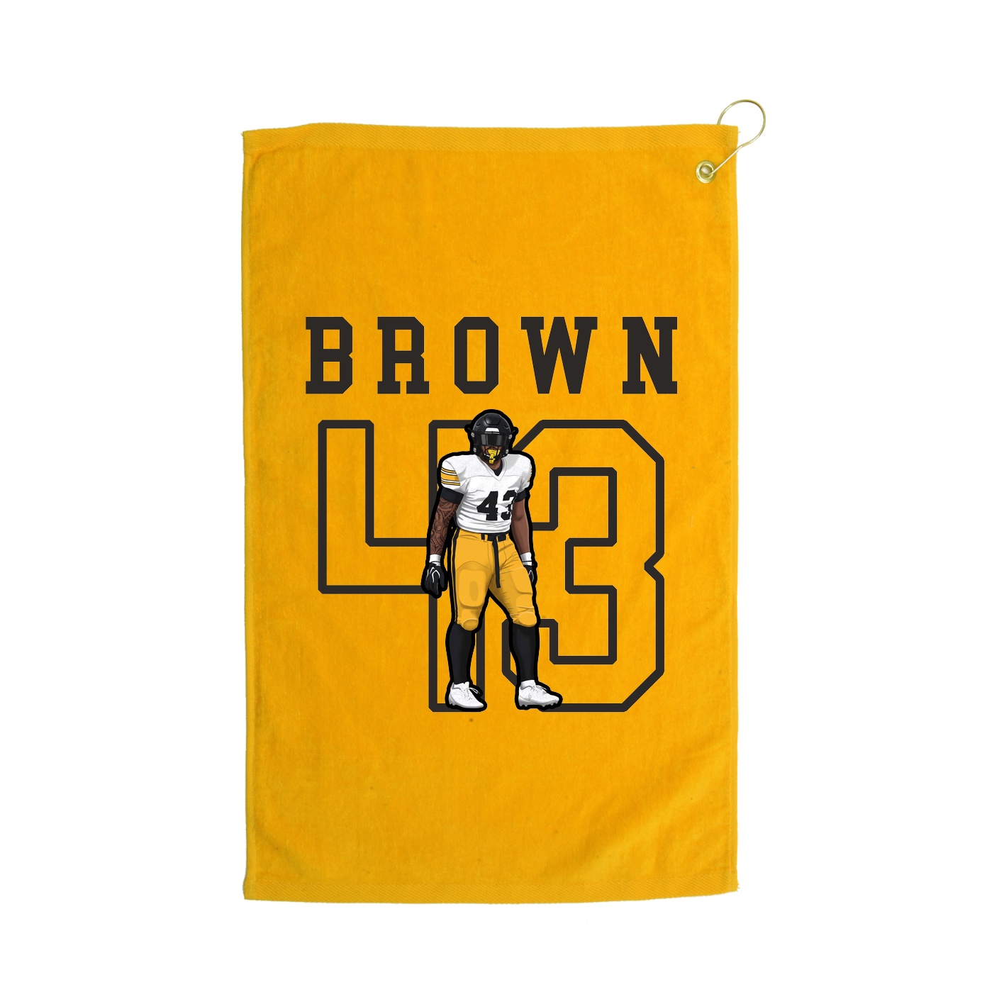 Golf Towel — Shirsey in Gold