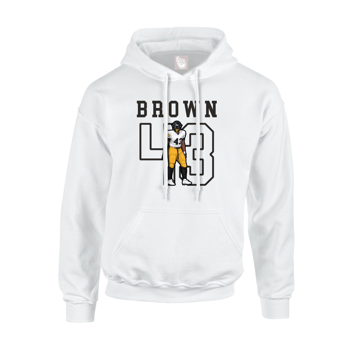 Youth Hoodie — Shirsey in White