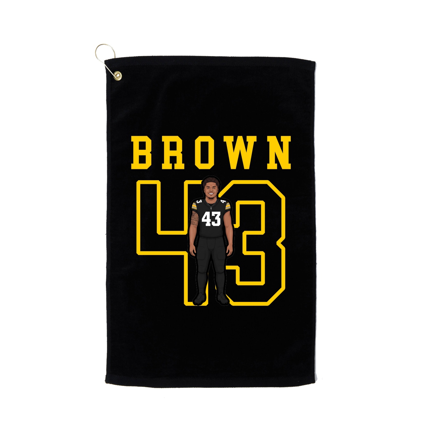 Golf Towel — Shirsey in Black