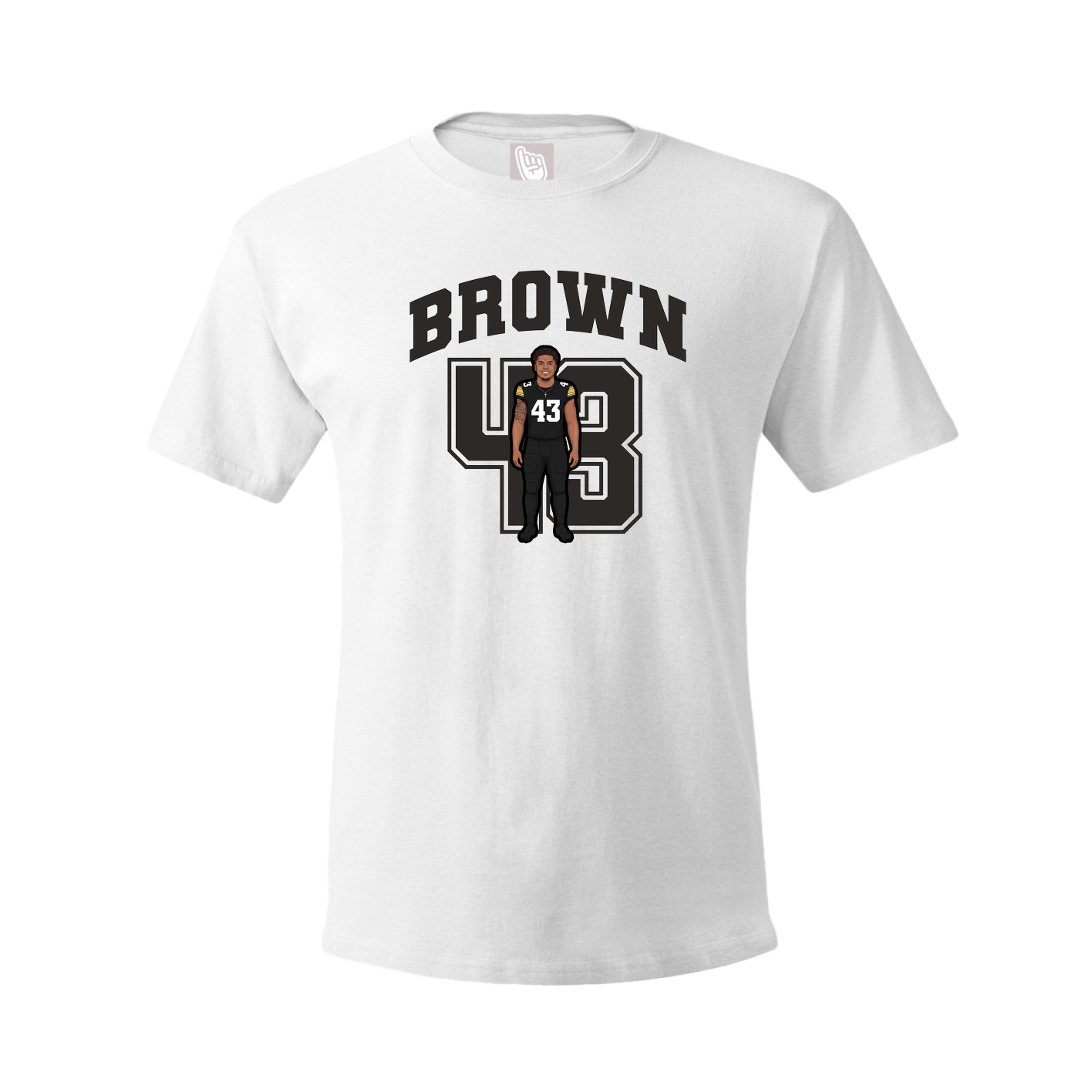 Tee — Number in White