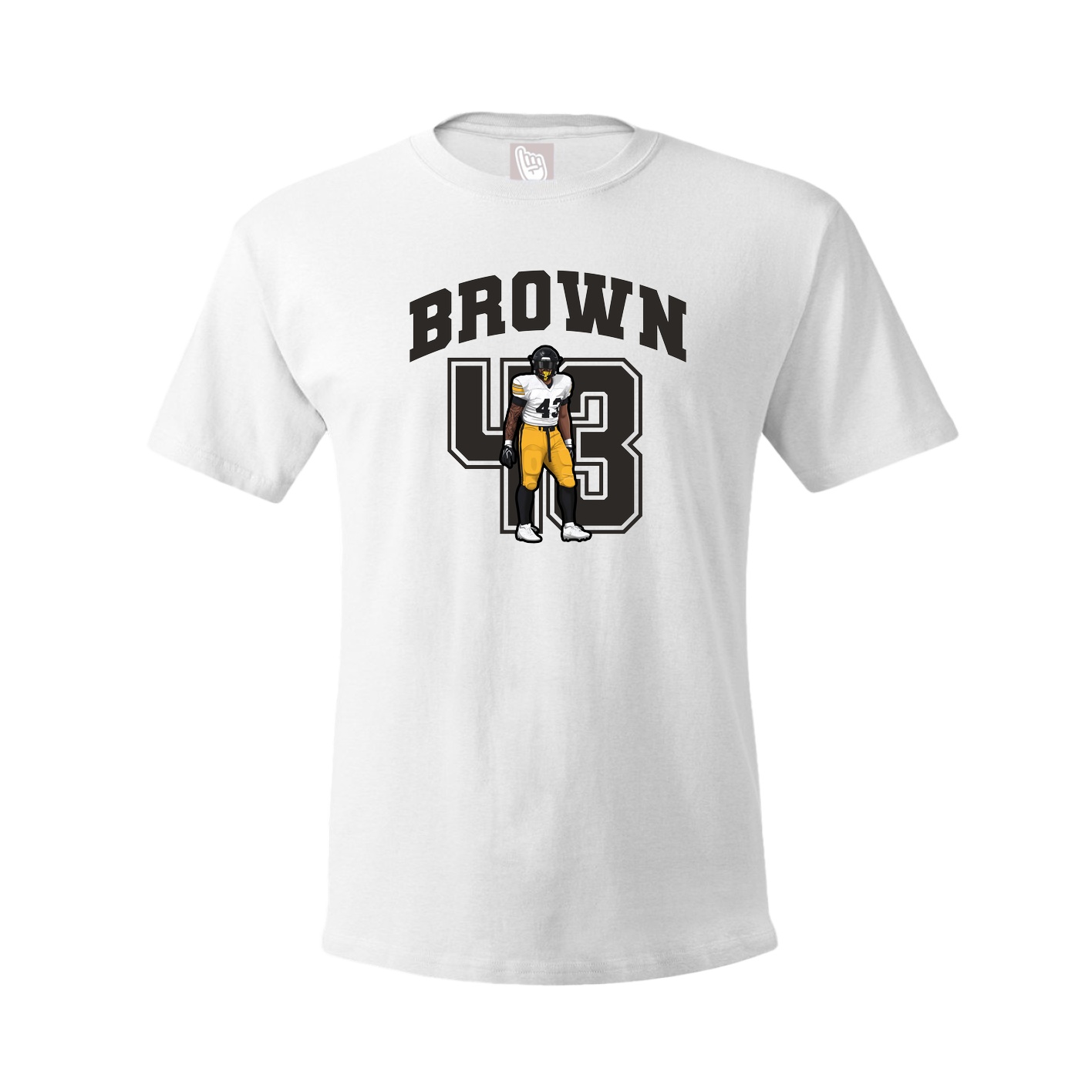 Tee — Number in White