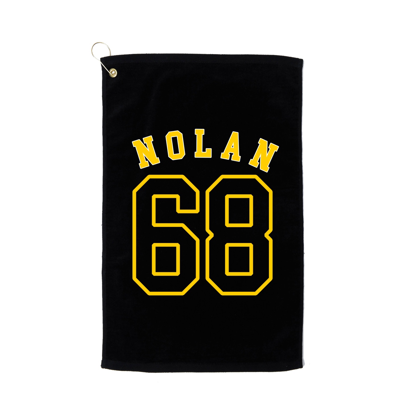 Golf Towel — Shirsey Arch in Black
