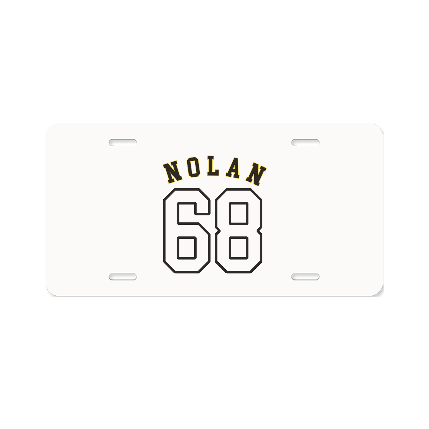 License Plate — Shirsey Arch in Classic