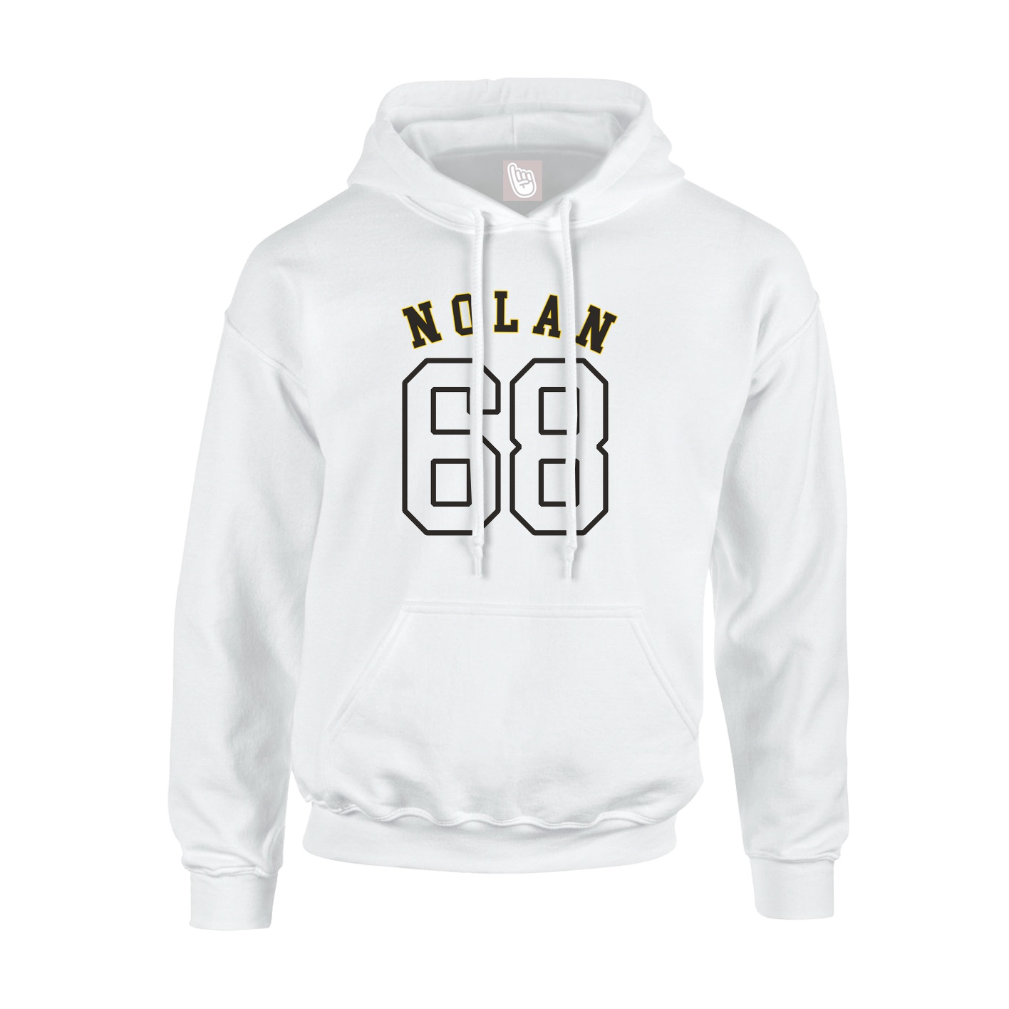 Hoodie — Shirsey Arch in White