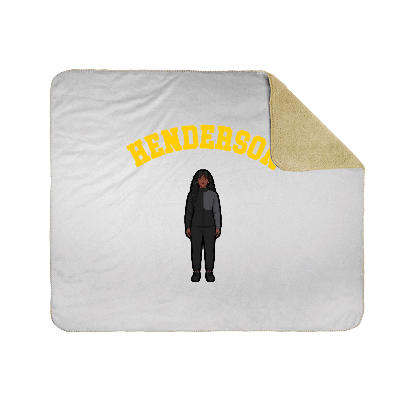 Throw Blanket — Shirsey Arch in White