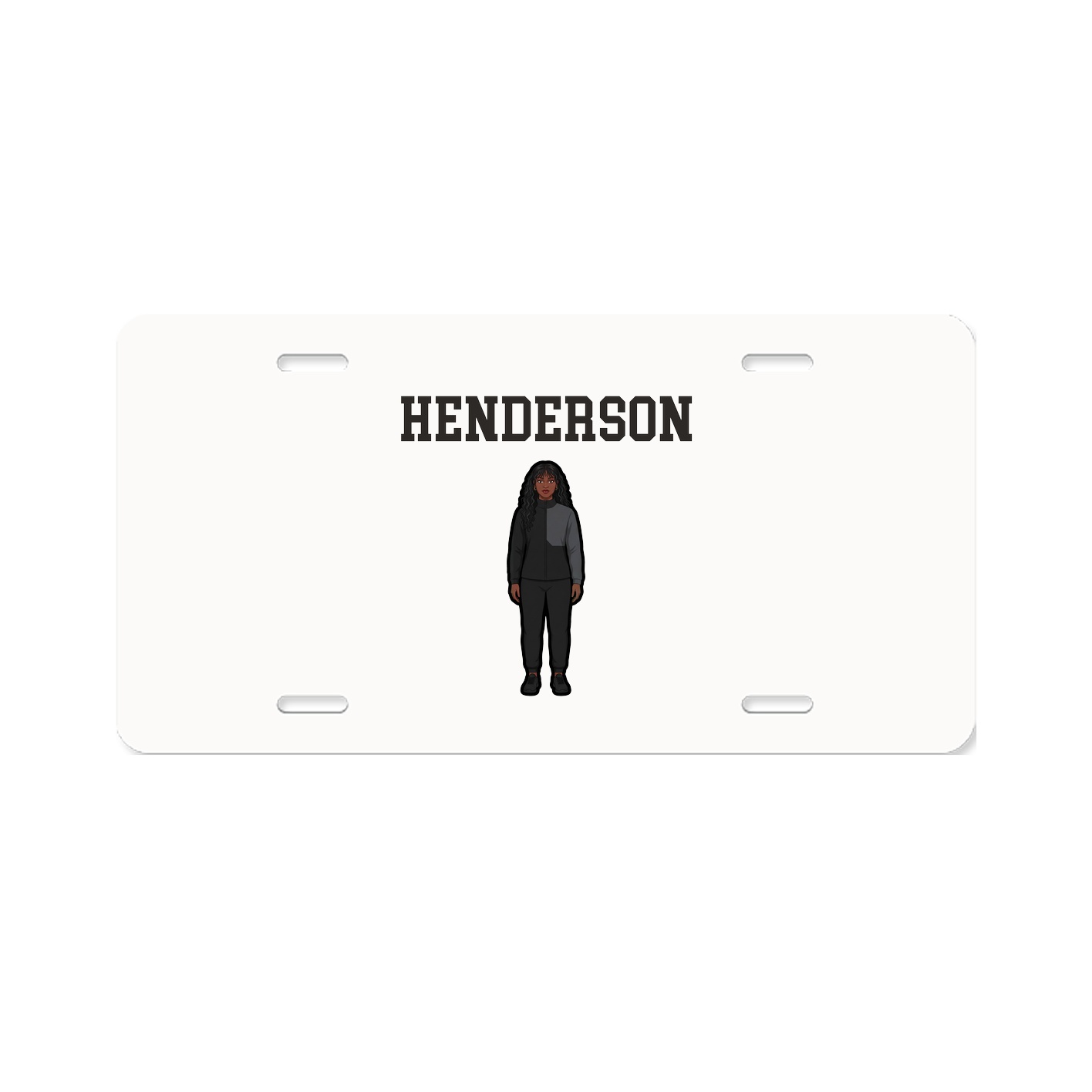 License Plate — Shirsey in Classic