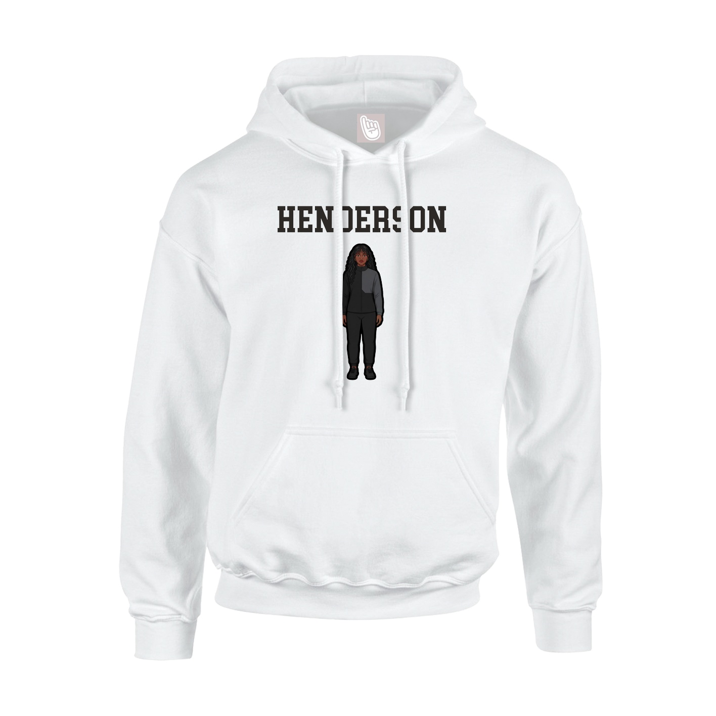 Youth Hoodie — Shirsey in White