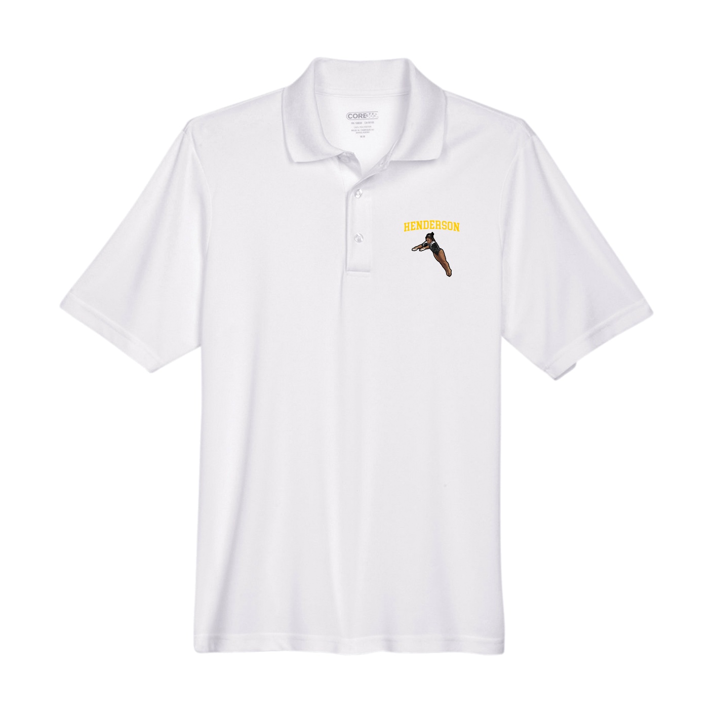 Performance Polo — Shirsey in White